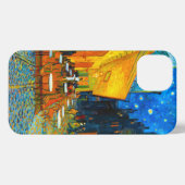 Van Gogh Café Terrace bij nacht iPhone Hoesje (Achterkant horizontaal)