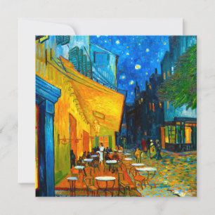 Van Gogh Café Terrace bij nacht Kaart