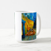 Van Gogh Café Terrace bij nacht Koffiemok (Voorkant rechts)