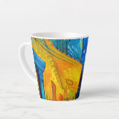 Van Gogh Café Terrace bij nacht Latte Mok (Linkerhoek)