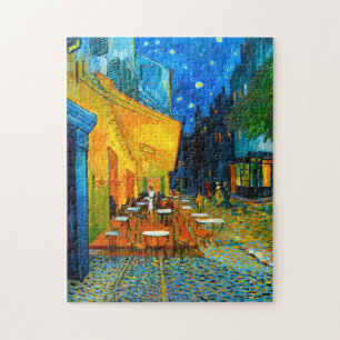 Van Gogh Café Terrace bij nacht Legpuzzel