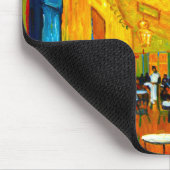 Van Gogh Café Terrace bij nacht Muismat (Hoek)