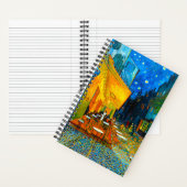 Van Gogh Café Terrace bij nacht Notitieboek (Binnen)