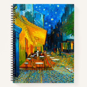 Van Gogh Café Terrace bij nacht Notitieboek