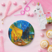 Van Gogh Café Terrace bij nacht Papieren Bordje (Feest)