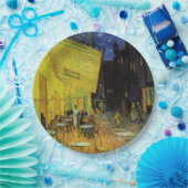 Van Gogh; Cafe Terrace bij nacht Papieren Bordje (Feest)