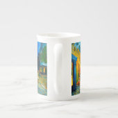 Van Gogh Café Terrace bij nacht Porselein Kop (Achterkant)