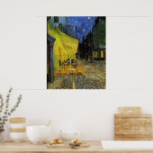 Van Gogh; Cafe Terrace bij nacht Poster (Keuken)