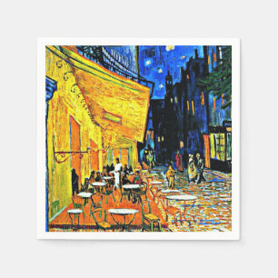 Van Gogh - Cafe Terrace bij nacht Servet