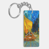 Van Gogh Café Terrace bij nacht Sleutelhanger (Voorkant Links)