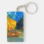 Van Gogh Café Terrace bij nacht Sleutelhanger (achterkant)