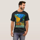 Van Gogh Café Terrace bij nacht T-shirt (Voorkant volledig)