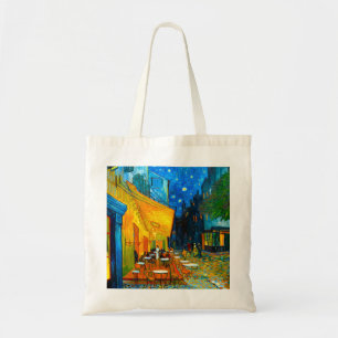 Van Gogh Café Terrace bij nacht Tote Bag