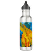 Van Gogh Café Terrace bij nacht Waterfles (Links)