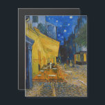 Van Gogh - Cafe Terrace bij nachtmagnetische Kaart<br><div class="desc">Cafe Terrace on the Place du Forum at Night - Vincent van Gogh,  1888</div>