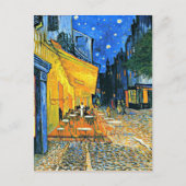 Van Gogh - Cafe Terrace Briefkaart (Voorkant)