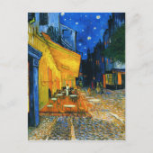 Van Gogh Café Terrace Briefkaart (Voorkant)