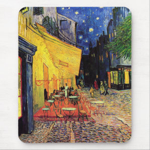 Van Gogh Cafe Terrace (F467) Fine Art Muismat
