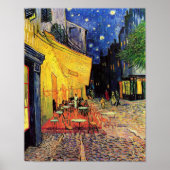 Van Gogh Cafe Terrace (F467) Fine Art Poster (Voorkant)