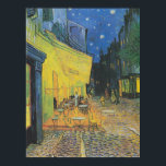VAN GOGH- Cafe terrace in de nacht 1888 Poster<br><div class="desc">VAN GOGH- Cafe terrace in de nacht 1888</div>
