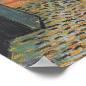 VAN GOGH- Cafe terrace in de nacht 1888 Poster (Hoek)