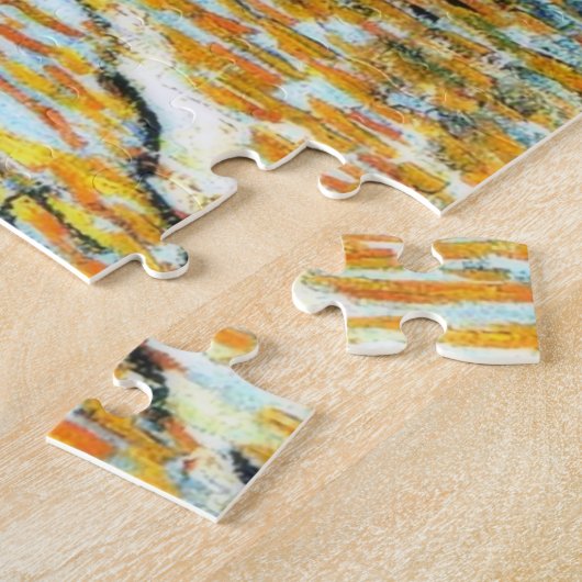 Van Gogh - Cafe Terrace Legpuzzel (Zijkant)