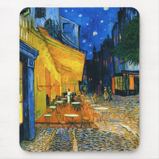 Van Gogh Café Terrace Muismat (Voorkant)