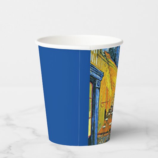 Van Gogh - Cafe Terrace Papieren Bekers (Rechts)