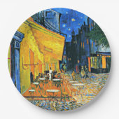 Van Gogh - Cafe Terrace Papieren Bordje (Voorkant)