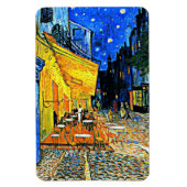 Van Gogh - Cafe Terrace, Place-du-forum, Arles Magneet (Verticaal)