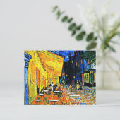 Van Gogh, Cafe Terrace, place-du-forum, Briefkaart (Staand voorkant)
