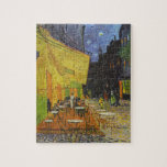 Van Gogh Cafe Terrace Post-Impressionist Legpuzzel<br><div class="desc">Post-impressionistische schilderkunstenaar Vincent Van Gogh's grote kunstwerken en schilderijen - Cafe Terrace bij nacht</div>