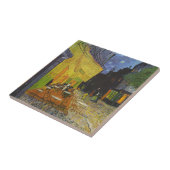 Van Gogh Cafe Terrace Post-Impressionist Tegeltje (Zijkant)