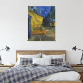 Van Gogh Cafe Terrace 's nachts Canvas Afdruk (Insitu (Slaapkamer))