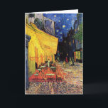 Van Gogh Cafe Terrace 's nachts Kaart<br><div class="desc">Van Gogh Cafe Terrace 's nachts</div>