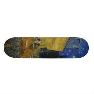 Van Gogh Cafe Terrace 's nachts Persoonlijk Skateboard