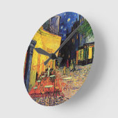 Van Gogh Cafe Terrace 's nachts Ronde Klok (Hoek)