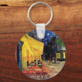 Van Gogh Cafe Terrace 's nachts Sleutelhanger (Voorkant)