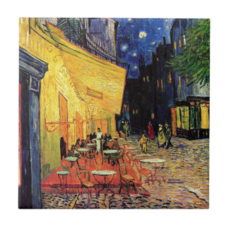 Van Gogh Cafe Terrace 's nachts Tegeltje