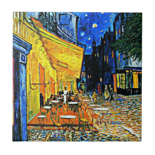 Van Gogh - Cafe Terrace Tegeltje