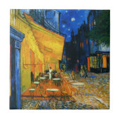 Van Gogh Café Terrace Tile Tegeltje (Voorkant)