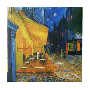 Van Gogh Café Terrace Tile Tegeltje