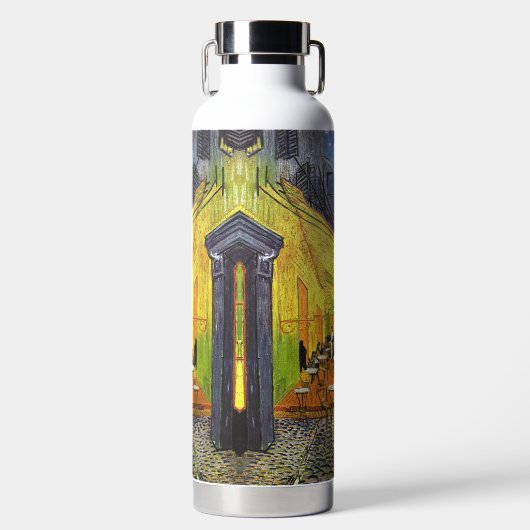 Van Gogh Cafe Terrace Waterfles (Voorkant)