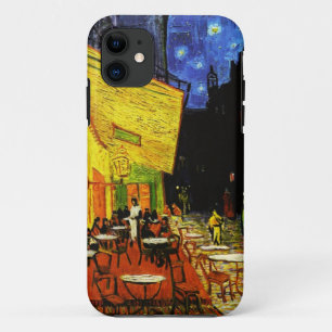 Van Gogh Cafe Terras bij Nacht iPhone 11 Hoesje