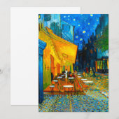 Van Gogh Café-terras bij nacht Kaart (Voorkant / Achterkant)
