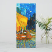 Van Gogh Café-terras bij nacht Kaart (Staand voorkant)