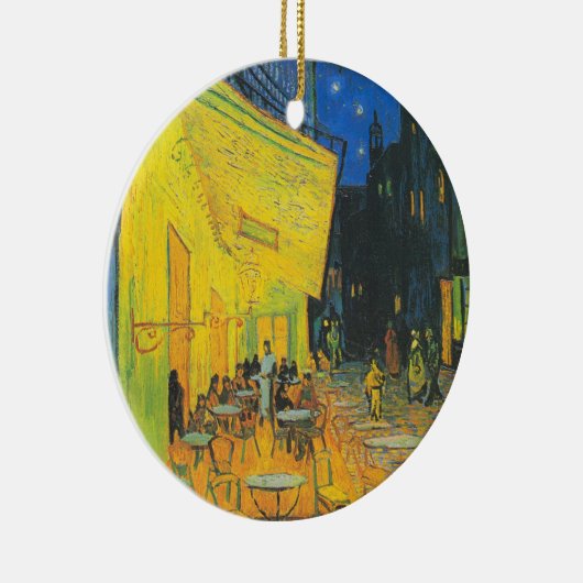 Van Gogh Café Terras Franse straatbeeld Keramisch Ornament (Rechts)