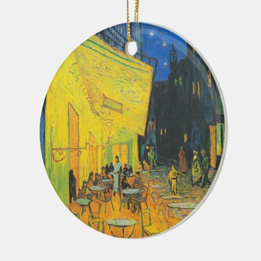 Van Gogh Café Terras Franse straatbeeld Keramisch Ornament (Links)