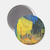 Van Gogh Café Terras Franse straatbeeld Magneet (Voorkant / Achterkant)