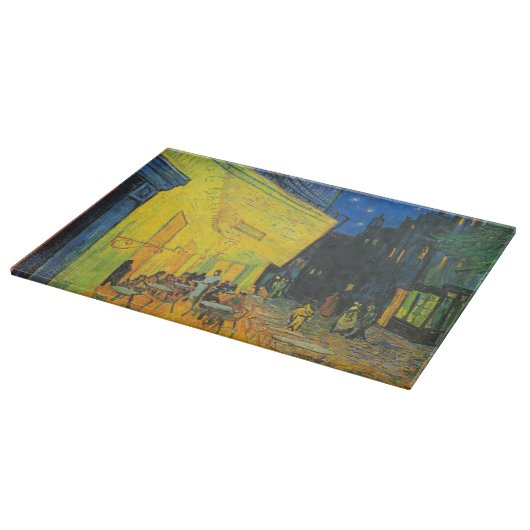 Van Gogh Café Terras Franse straatbeeld Snijplank (Hoek)